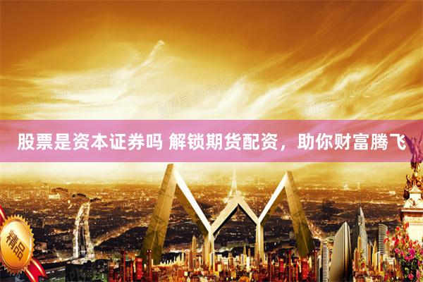 股票是资本证券吗 解锁期货配资，助你财富腾飞